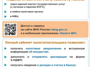 "Личный кабинет налогоплательщика для физических лиц"